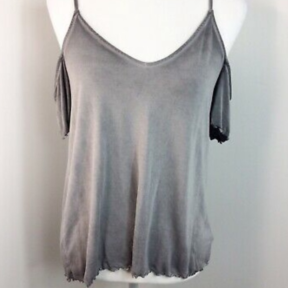 Soft and sexy off the shoulder tee